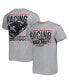 Фото #1 товара Men's Heather Gray Richard Childress Racing Goodwrench Two-Sided Car T-shirt