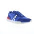 Lacoste L-Spin Deluxe 124 1 SMA Mens Blue Canvas Lifestyle Sneakers Shoes