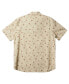 Фото #2 товара Men's Summer Petals Woven Short Sleeve Shirt