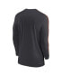 ფოტო #2 პროდუქტის Men's Anthracite Clemson Tigers 2024 Sideline Coach UV Performance Long Sleeve T-Shirt