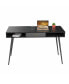 Фото #6 товара Mid Century Desk With USB Ports And Power Outlet, Modern Writing Study Desk With Drawers
