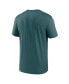 ფოტო #4 პროდუქტის Men's Midnight Green Philadelphia Eagles Big and Tall Legend Icon Performance T-shirt