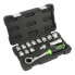 JBM Zinc plated go-through tool case 14 pieces