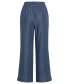 Фото #2 товара Women's Anna Fit Wide Leg Soft Denim Pant