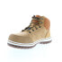 Фото #8 товара Skechers Mccoll Composite Toe 108004 Womens Brown Nubuck Lace Up Work Boots