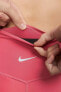 Фото #4 товара Леггинсы спортивные Nike Dri Fit Big Double Swoosh 7/8 Темно-розовые
