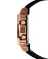 ფოტო #4 პროდუქტის Women's Digital Black Resin Strap Watch 38mm