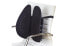 Фото #4 товара Ортопедическая подушка Kensington SmartFit® Conform Back Rest - черная - сетчатая поддержка спины - TAA - 438 мм - 408 мм - 140 мм