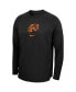 Фото #2 товара Men's Black Florida A & M Rattlers Basketball Spotlight Raglan Performance Long Sleeve T-shirt