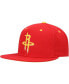 Men's Red Houston Rockets 40th Anniversary Color Flip Snapback Hat