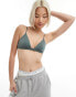 Фото #1 товара Weekday Soul triangle bra in grey