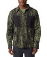 ფოტო #1 პროდუქტის Men's Worker Standard-Fit Stretch Camouflage Shirt Jacket