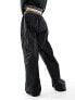 Tommy Jeans baggy taping trackpants in black XXXL - фото #5