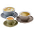 6er Set Cappuccinountertasse 16016