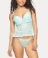 Фото #1 товара Women's Rachel Uw Stretch Lace 2 Pc. Cami Panty Set