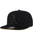 Фото #4 товара Бейсболка Snapback ’47 Brand Oakland Athletics чернаяаторая