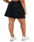 Фото #2 товара Plus Size Active Solid Pull-On Skort, Created for Macy's