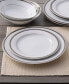 Фото #5 товара Austin Platinum Set of 4 Dinner Plates, Service For 4