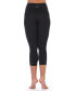 Фото #2 товара High Waist Three-Fourth Compression Leggings