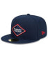 Men's Navy Philadelphia 76ers 2023/24 City Edition Alternate 59FIFTY Fitted Hat