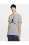 Фото #2 товара Unisex Gri Jordan T-Shirt