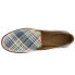 Фото #4 товара Sperry Seaport Levy Washed Plaid Loafers Womens Black Flats Casual STS85155