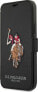 Фото #1 товара Чехол для смартфона U.S. Polo Assn. iPhone 12 mini 5,4" черный/черная книга из коллекции Polo Embroidery