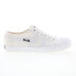 Фото #1 товара Gola Coaster CMA174 Mens Beige Canvas Lace Up Lifestyle Sneakers Shoes 8