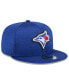 Фото #4 товара Men's Royal Toronto Blue Jays 2024 Clubhouse 9FIFTY Snapback Hat