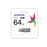 Фото #5 товара USB флеш-накопитель ADATA UV350 - 32 ГБ - Capless - 5.9 г - Серебристый