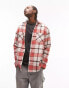 Фото #2 товара Topman 90's oversized flannel check shirt in multi