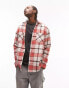 Фото #1 товара Topman 90's oversized flannel check shirt in multi