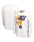 Фото #1 товара Men's White LSU Tigers Ball In Bench Long Sleeve T-shirt