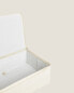 Foldable storage box with lid