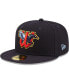 Фото #1 товара Men's Navy Wichita Wind Surge Authentic Collection 59FIFTY Fitted Hat
