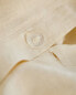 Linen fitted sheet