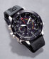 ფოტო #9 პროდუქტის Eco-Drive Men's Promaster Altichron Black Rubber Strap Watch 46mm