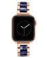 Фото #1 товара Ремешок Anne Klein Rose Gold-Tone for Apple Watch