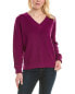 Фото #1 товара Forte Cashmere Easy Stripe Sweater Women's Xs