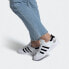 adidas originals Superstar 情人节 防滑耐磨 低帮 板鞋 女款 白黑金 / Кроссовки Adidas originals Superstar FY4755