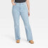 Фото #3 товара Women's High-Rise Vintage Bootcut Jeans - Universal Thread
