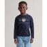 GANT 805183 long sleeve T-shirt Синий, 24 Months-4 Years - фото #1