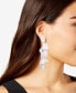 ფოტო #13 პროდუქტის Women's Satin Petal Duster Earrings