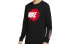 Фото #1 товара Nike 运动篮球套头长袖T恤 男款 黑色 / Худи Nike CV1035-010