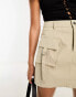 Фото #2 товара Threadbare utility mini skirt in sand