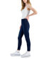 ფოტო #3 პროდუქტის Juniors' High-Rise Pull-On Skinny Jeans