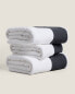 Linen blend towel