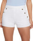 Фото #1 товара Women's Janae Sailor-Button Side-Zip Shorts
