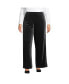 ფოტო #3 პროდუქტის Women's Plus Size Starfish Velvet High Rise Wide Leg Pull On Pants