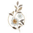 Wall Decoration Alexandra House Living White Golden Metal Flower 50 x 90 x 6 cm